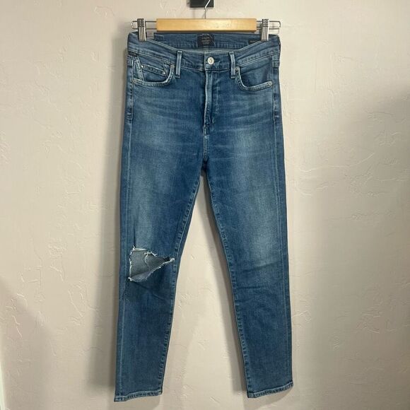 Citizens of Humanity Rocket Crop High Rise Skinny Jeans size 27 - Picture 1 of 5